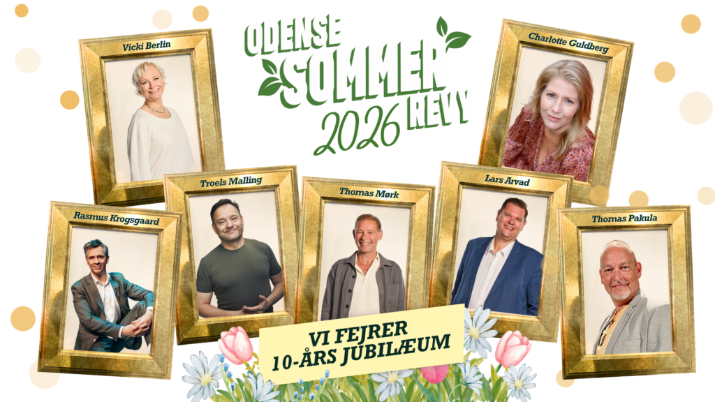 Skuespillerne og kapelmester Odense Sommerrevy 2026